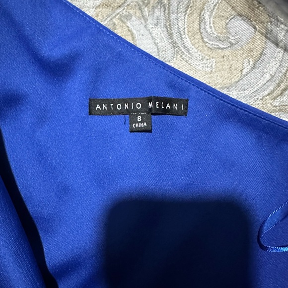 Antonio Melani cobalt blue jumpsuit! Worn once, and has been dry cleaned. - Picture 3 of 3